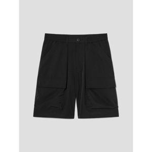 [Shift.G] Microdot Pleats Cargo Shorts  Black (GS5425CW15)