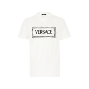 베르사체 반팔 티셔츠 10116941A08584 1W000 OPTICAL WHITE