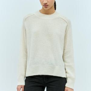 25 SS 아페쎄 Naomi 나오미 오픈 니트 울 블랜드 스웨터 크림 WPABE F23283AAC