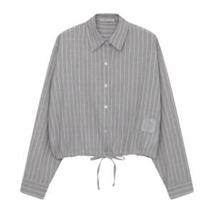 [르샵]25l2l26wst090u카라 스트라이프 긴팔셔츠