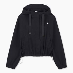 르꼬끄 자켓 IST 여성 우븐코테 플리츠 재킷 QP222OJK51 BLK0