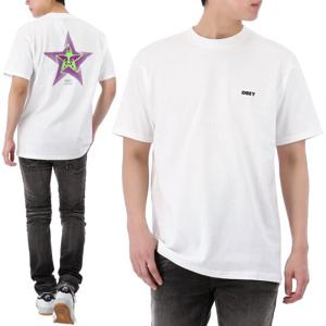 25SS 오베이 스타 그래픽 반팔 티셔츠 165264049 WHITE