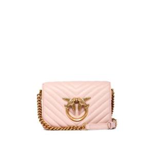 Pinko Love Birds 퀼팅 체인 링크 크로스바디 백 100067A0GK O81Q TP934820398