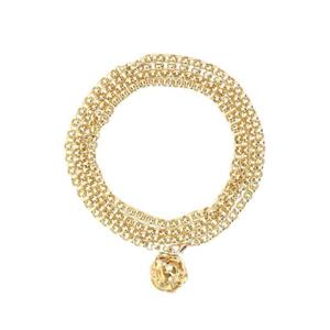 Magda Butrym 로즈 펜던트 롱 체인 네크리스 730425 GOLD TP935575835