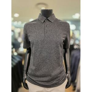 [바쏘옴므][바쏘옴므] Z2KT35A 25년S/S 챠콜 반소매 피케 티셔츠