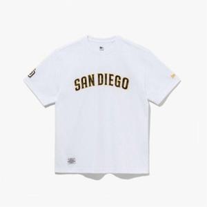 뉴에라반팔티 NQC 14179181 뉴에라 MLB 샌디에이고 파드리스 카모 패턴 로고 반팔 티셔츠