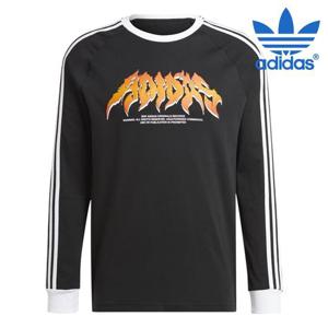 [아디다스] 티셔츠 /E30- IS0206 / FLAMES LS TEE 남성 플레임 롱 슬리브 티