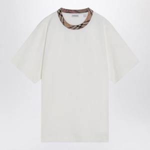 버버리 반팔 티셔츠 8110100151696 White