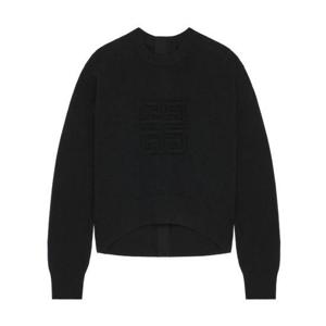 지방시 후드 티셔츠 BW90U14ZPW 001 BLACK
