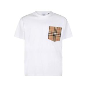 버버리 반팔 티셔츠 8073031 White