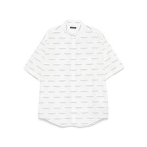 발렌시아가 반팔 티셔츠 681702TSL979040 WHITE