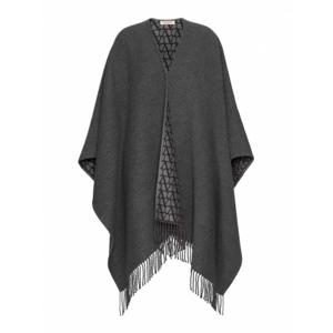 [VALENTINO] 여성 Capes Ponchos 토일 Iconograhe 울 앤 실크 블렌드 판초 5W2EG019KKPKUH Grey /8