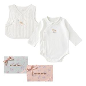 M밍크뮤D 26년말띠해(IV)퓨어코니모달바디슈트 퀼팅베스트 세트 (35A700300105)
