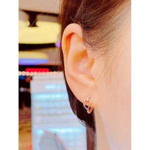 미니골드 14K 쉬어 귀걸이 ETRM4343
