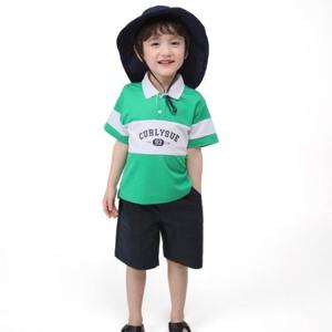 컬리수 HC04 배색카라티셔츠 C242TSG50L