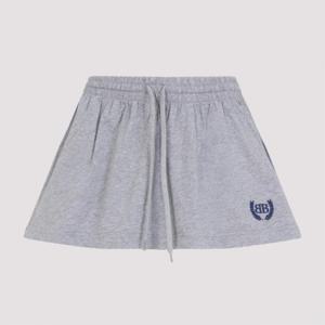 발렌시아가 숏 스커트 834169 TSVC9 1300 HEATHER GREY
