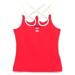 Adidas X Avavav 민소매 티셔츠 JP4856 RED