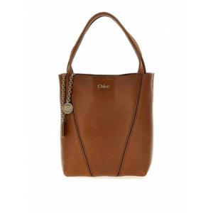 [CHLOE] 여성 토트 가방 Spin 핸드백 CH25SS812N8426M Brown /8