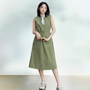 네파 여성 여름 컴포 테크 아웃도어 일상 냉감 슬리브리스 원피스 7L42865