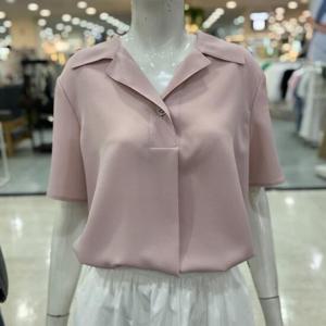 SOUP sh06 여름출근룩하객룩카라반팔블라우스 AB5SS3H