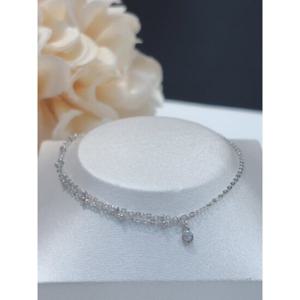 로이드 큐빅 딸랑이14K 골드발찌 LWA25005G