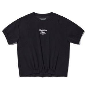 [인터크루](블랙/여성)(암홀컷팅세미크롭반팔티)(ITY2TM56ABK)
