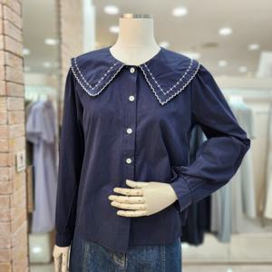 [JJ JIGOTT][JJ지고트]빅카라 블라우스 GN4N0BL45
