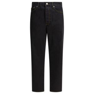 스투시 남성 블랙 데님 컬러 진 1166010034 WASHED BLACK