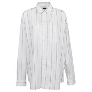 발렌시아가 블라우스 셔츠 725395 TOM069167 WHITE