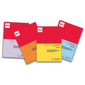 컬러색지 80g(P22/빨강색/25매/OfficeDEPOT)