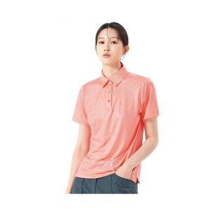 [콜핑] 2102TK556W PK 기능성 하이쿨 여성 여름 등산 카라 반팔티셔츠