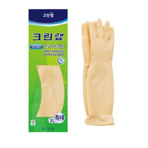 크린랩 고무장갑 식품 특대 주방 다용도 김장