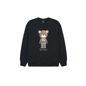 [에비수]베어브릭 전사 루즈핏 맨투맨_EV4UTS902_BK