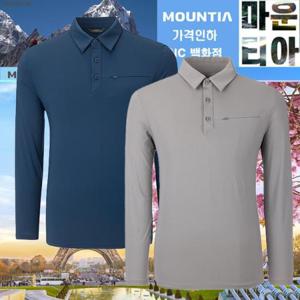 [마운티아] 남성 여름 볼드티셔츠3 접촉냉감 소재