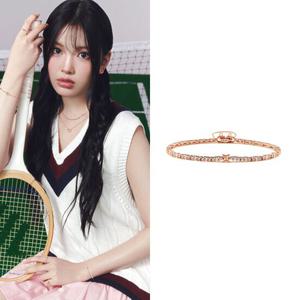[스톤헨지][김지원PICK] DAL 14K 테니스 팔찌 F0415