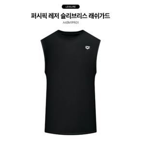 [ARENA 아레나]퍼시픽 레저 남성 나시 래쉬가드(민소매) A4BM1PR01 BLK