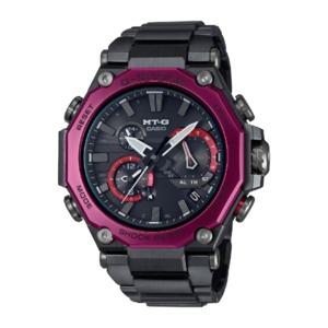 [블루투스 탑재 태양광 무선 조종 시계] G-SHOCK (G Shock) MTG 카본 모노코크 케이스 블랙/보르도 MTG-B2000BD-1A4JF