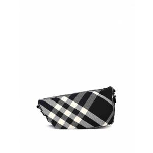 [BURBERRY] 남성 크로스 바디 백 코튼 블렌드 크로스바디 8089301 블랙 /8