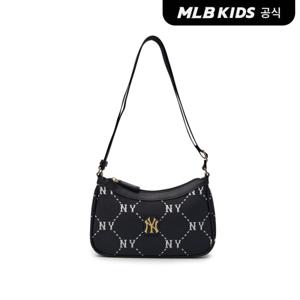 [MLB키즈]다이아 모노그램 JQD 미니 호보백 NY (Black)7ACRMD15N-50BKS