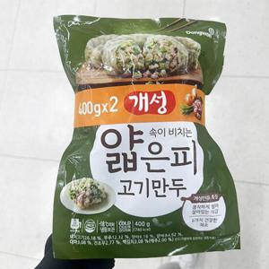[에이알비티] 동원 개성 얇은피 고기만두 400g x 2개 P0037_0228