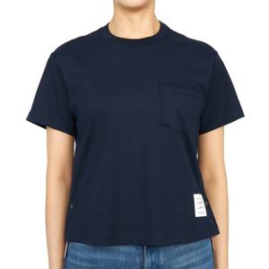 톰브라운 여성 반팔티셔츠 FJS123A 00042 415
