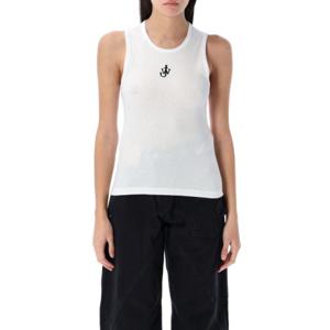 JW앤더슨 민소매 티셔츠 25PJO0248PG1717 001 WHITE