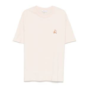 메종키츠네 자수 반팔티 MM00125 KJ00080114