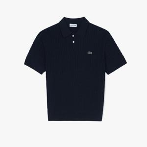 라코스테 공식 남성 케이블 반팔 스웨터 폴로 PH268E-55G 166
