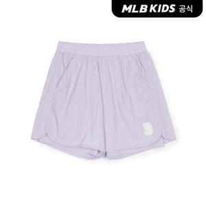 [MLB키즈 공식] 25SS 걸스 스포티브 스트레치 우븐 반바지 BOS (Mg.Lavender) 7FSMB1053-43LDM