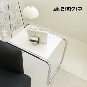 라자가구 다니엘 화이트 사각 낮은 좌식 소파 거실테이블 S