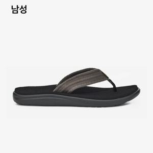 [플랫폼] 테바 남성 쪼리슬리퍼 캔버스 플립 STVM2312670-DRI
