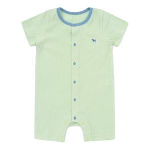 [블루독베이비8] SS25 캔디쭈글이반팔우주복 HJ (4537004112) (BLUEDOG BABY 유아 출산 백일 선물 도트 강