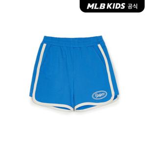 [MLB키즈 공식] 25SS 바시티 여아 돌핀 팬츠 LA (Blue) 7FSPV0153-07BLS