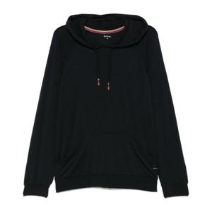 폴스미스 블랙 드로스트링 라글란 슬리브 후드티 M1A750 PU3407